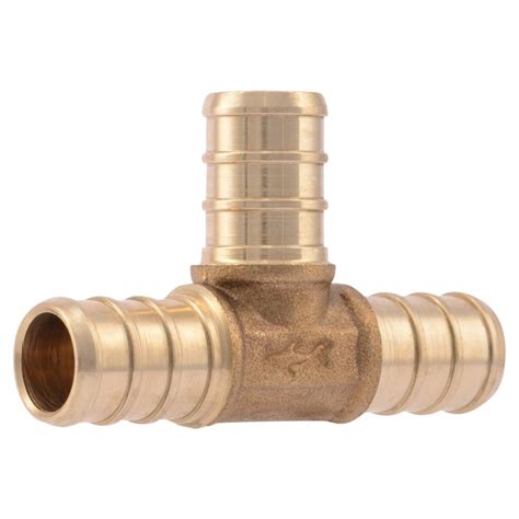 SharkBite 10-Pack 1/2-in dia Brass PEX Tee Crimp Fitting at Lowes.com