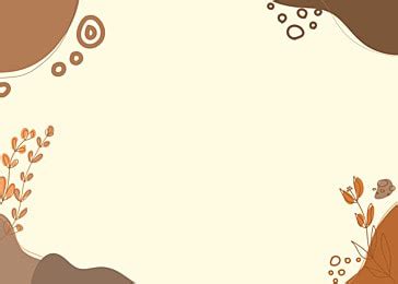 Aesthetic Background Brown Walpaper, Background, Illustration, Design Background Image And ...