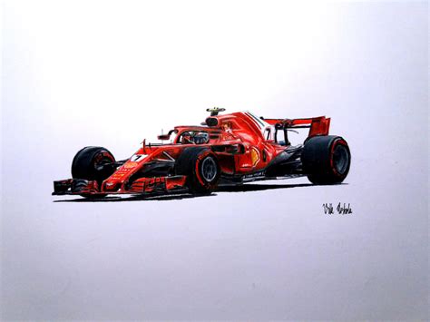 Ferrari F1 Drawing