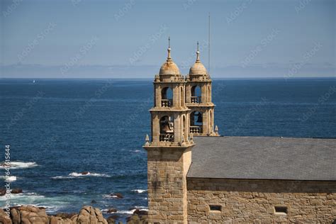 Detail of the bell towers of the bell tower of the church of Nuestra ...