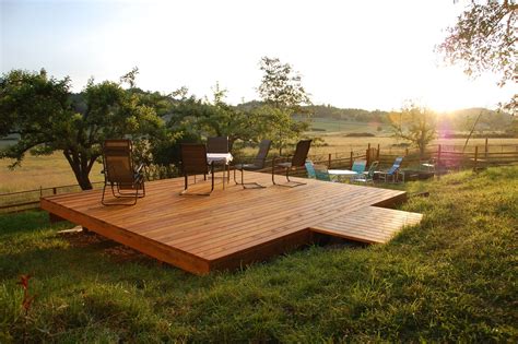 Hand Crafted Custom Free Standing Deck by Dagan Design | CustomMade.com