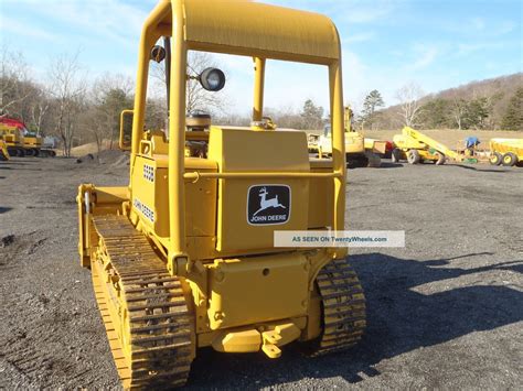 1987 John Deere 555b Track Loader Dozer 4 - N - 1 Bucket Good U/carriage 5500 Hours