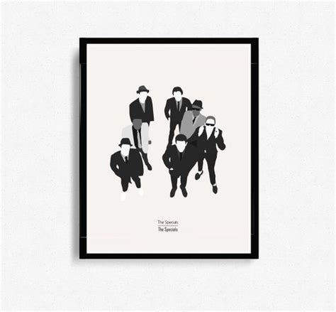 The Specials by The Specials Album Cover Poster Music | Etsy | Music ...