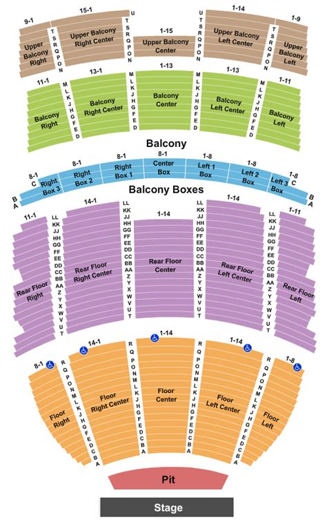 Will Rogers Auditorium Seating Chart & Maps - Ft Worth