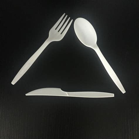 China Manufacturer of Compostable Biodegradable Catering Disposable Restaurant Cutlery Set ...