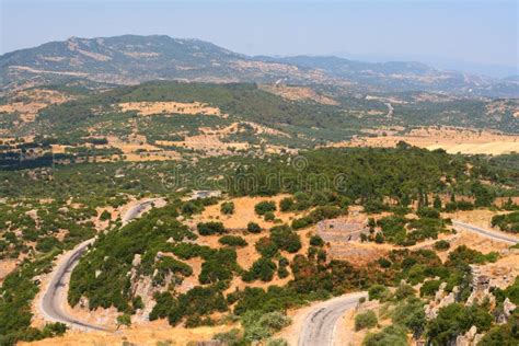 Hilly landscape stock photo. Image of grass, foliage, horizon - 5857414