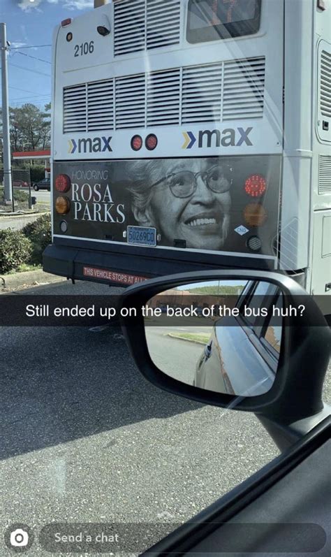 Honoring Rosa Parks on the back of a bus... : onejob