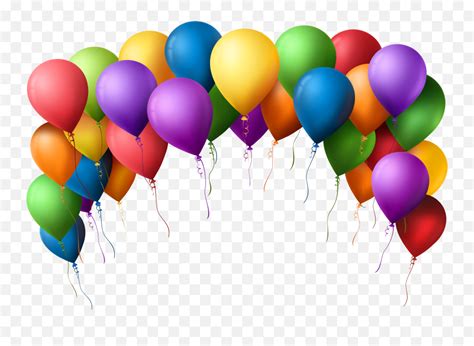 Birthday Balloon Images - Transparent Background Birthday Balloons ...