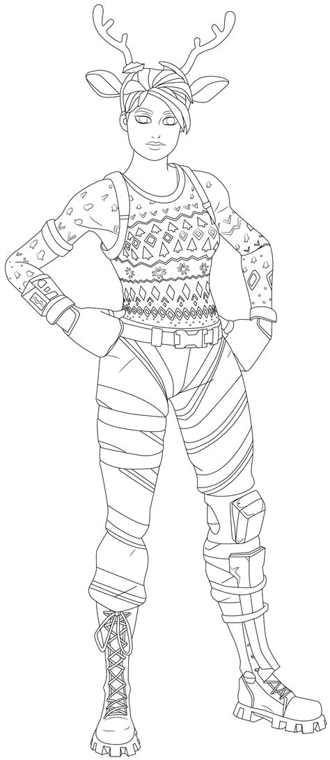 Fortnite Coloring Pages Renegade Raider : The renegade raider outfit is ...