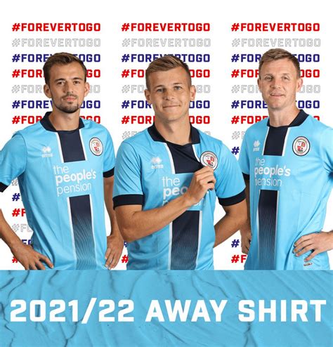 Crawley Town 2021-22 Away Kit