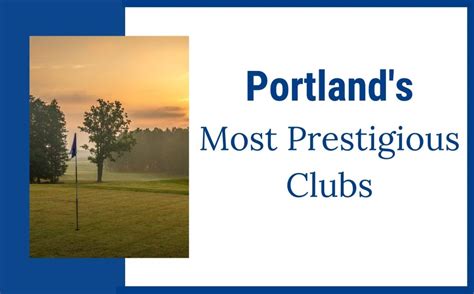 7 of Portland's Most Prestigious Membership Clubs - Living In Portland Oregon