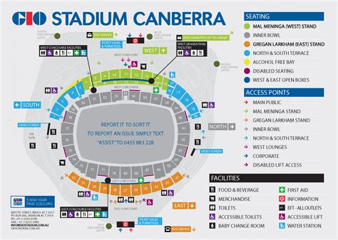 Venue Information – GIO Stadium Canberra