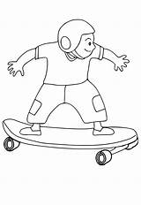 Cool Skateboard Coloring Pages sketch template