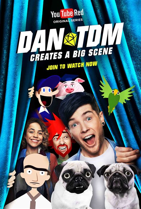 DanTDM Creates A Big Scene (#2 of 2): Mega Sized Movie Poster Image ...