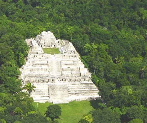 aerial-view-of-caracol-belize | Belize travel, Belize, Maya ruins