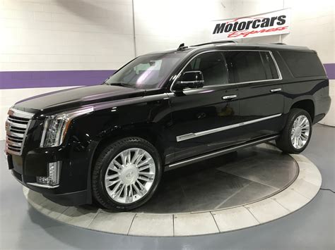 2017 Cadillac Escalade ESV Platinum Stock # 24599 for sale near Alsip, IL | IL Cadillac Dealer