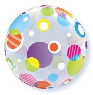 Happy Birthday Balloons: Birthday Balloons and Polka Dot Theme
