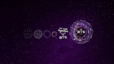 Download Enigmatic BTS Galaxy - A Cosmic Journey Together Wallpaper | Wallpapers.com