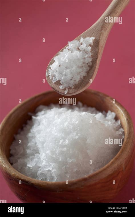 Sea Salt flakes Stock Photo - Alamy