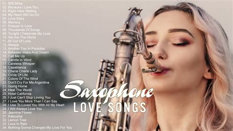 Greatest 200 Romantic Saxophone Love Songs - Best Relaxing Saxophone ...