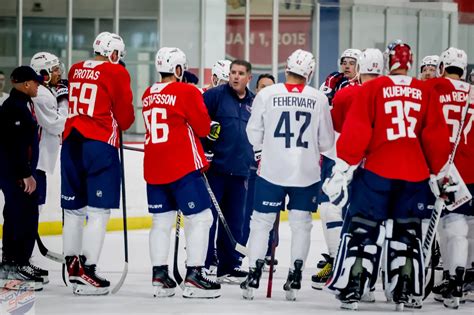 Peter Laviolette Reveals Potential Lines For Capitals’ Season Opener | NoVa Caps