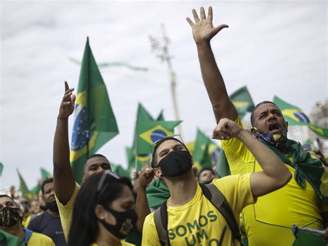 Jair Bolsonaro Supporters Attend Major Rally Amid His Supreme Court ...