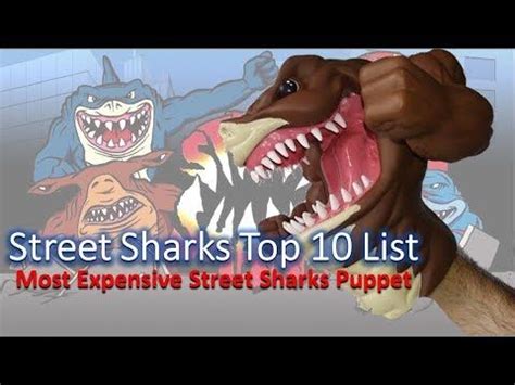 Street Sharks Puppet Top 10 Most Expensive - YouTube | Shark puppet ...