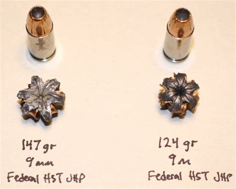 Federal HST 9mm 124 & 147 grain JHP Range Test & Bullet Retrieval