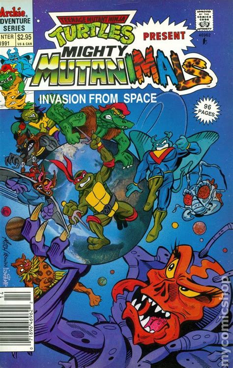 Mighty Mutanimals Invasion from Space (1991) 1 | Ninja turtles, Comics, Teenage mutant ninja turtles