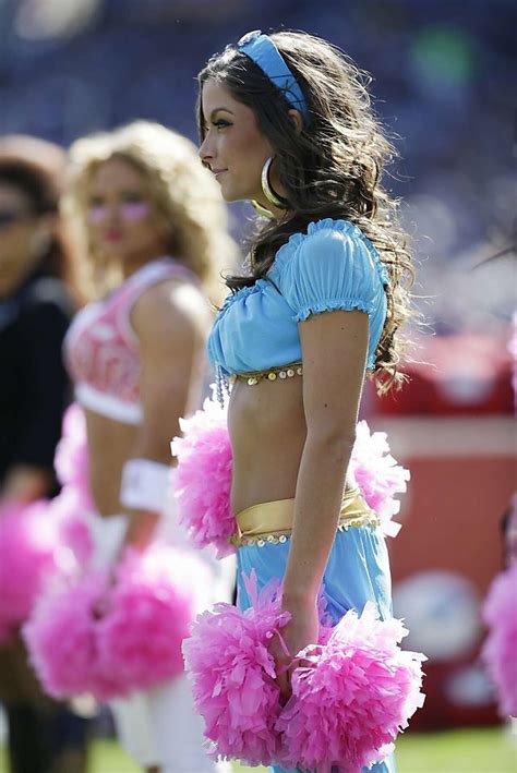 NFL cheerleaders celebrate Halloween