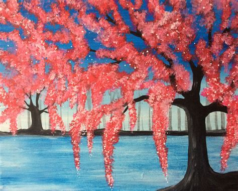 Spring Blossoms - Pinot's Palette Painting