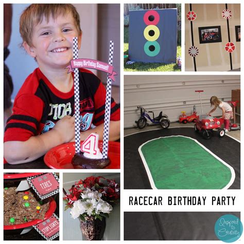 Race Cars / Birthday "Race Car Kids Birthday Party" | Catch My Party