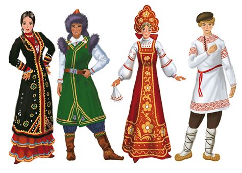 walking distance & et cetera -: Russian Traditional Costume