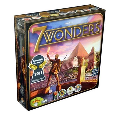 7 Wonders Strategy Board Game | Juegos de tablero, Juegos de mesa, Baraja de cartas