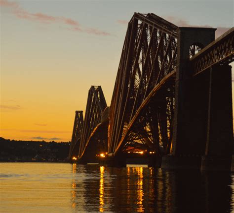 Sunset, forth rail bridge : r/MostBeautiful