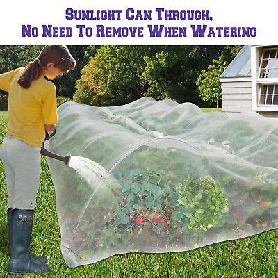 Mosquito Garden Bug Insect Netting Insect Barrier Bird Net Plant Protect Mesh 6492090135696 | eBay