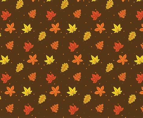 Autumn Leaf Pattern Vector Art & Graphics | freevector.com