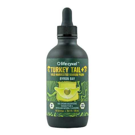 LIFE CYKEL Turkey Tail Mushroom Liquid 120ml 10425 | Your Online Pharmacy | New Zealand