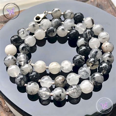 Tourmaline Quartz Bead Necklace