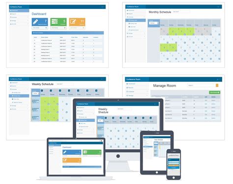 Conference room Control System & Automation Solutions with room booking software.