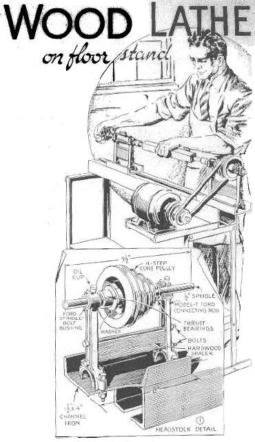 Free Wooden Lathe Plans (Download Homemade Wood Lathe Plans) | Wood lathe, Lathe, Homemade lathe