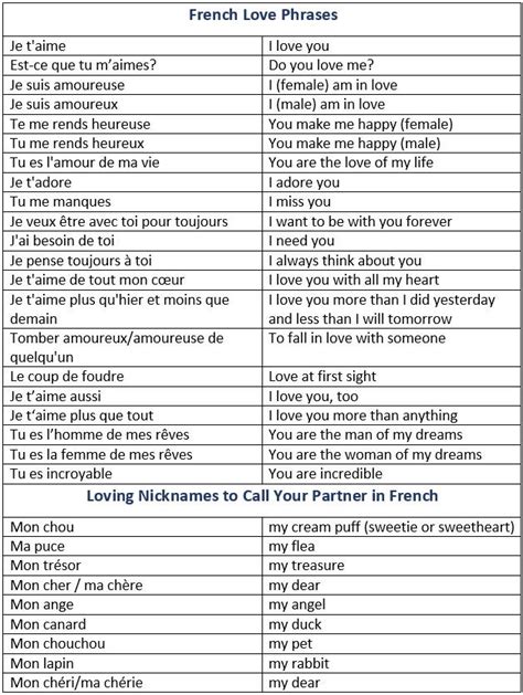 How to Say I Love You in French: French Love Phrases & Nicknames