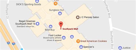 Mall Directory | Southpark Mall