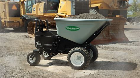 Overland Carts 1400 Series All-Electric Drivetrain Cart | For Construction Pros