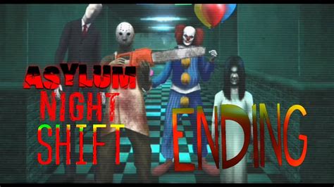 Asylum Night Shift: Night Five Completed and I Unlocked Endless Mode - Ending Part 5 - YouTube