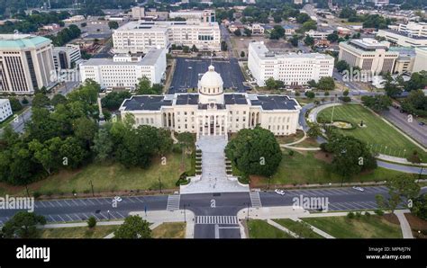 Alabama State Capitol Building, Montgomery, Alabama, USA Stock Photo ...