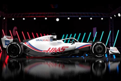 Haas unveils 2022 Formula 1 car design and livery