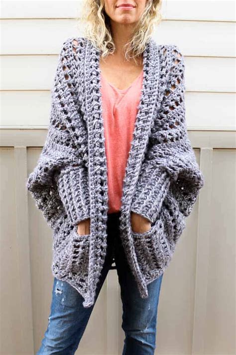 Easy, Chunky Crochet Sweater - Free Pattern from Make & Do Crew