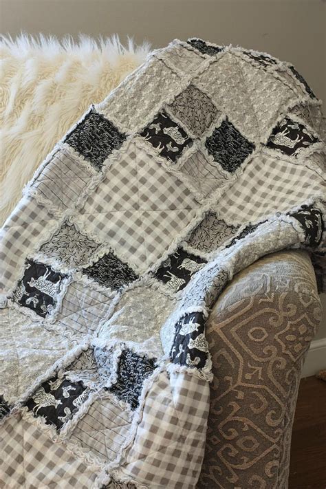 This easy flannel rag quilt is so adaptable – Artofit