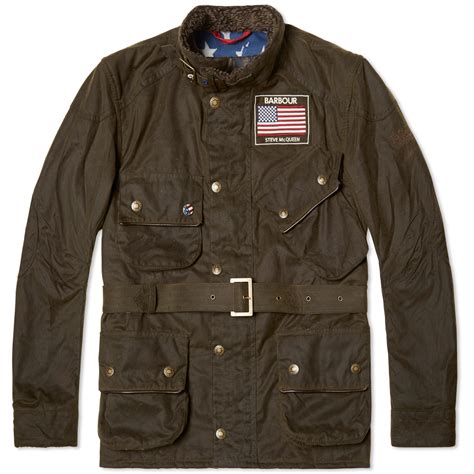 Barbour Steve McQueen Escape Jacket Olive | END. (US)